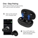 AUDIFONOS WIRELESS SKEIPODS E65 NEGRO