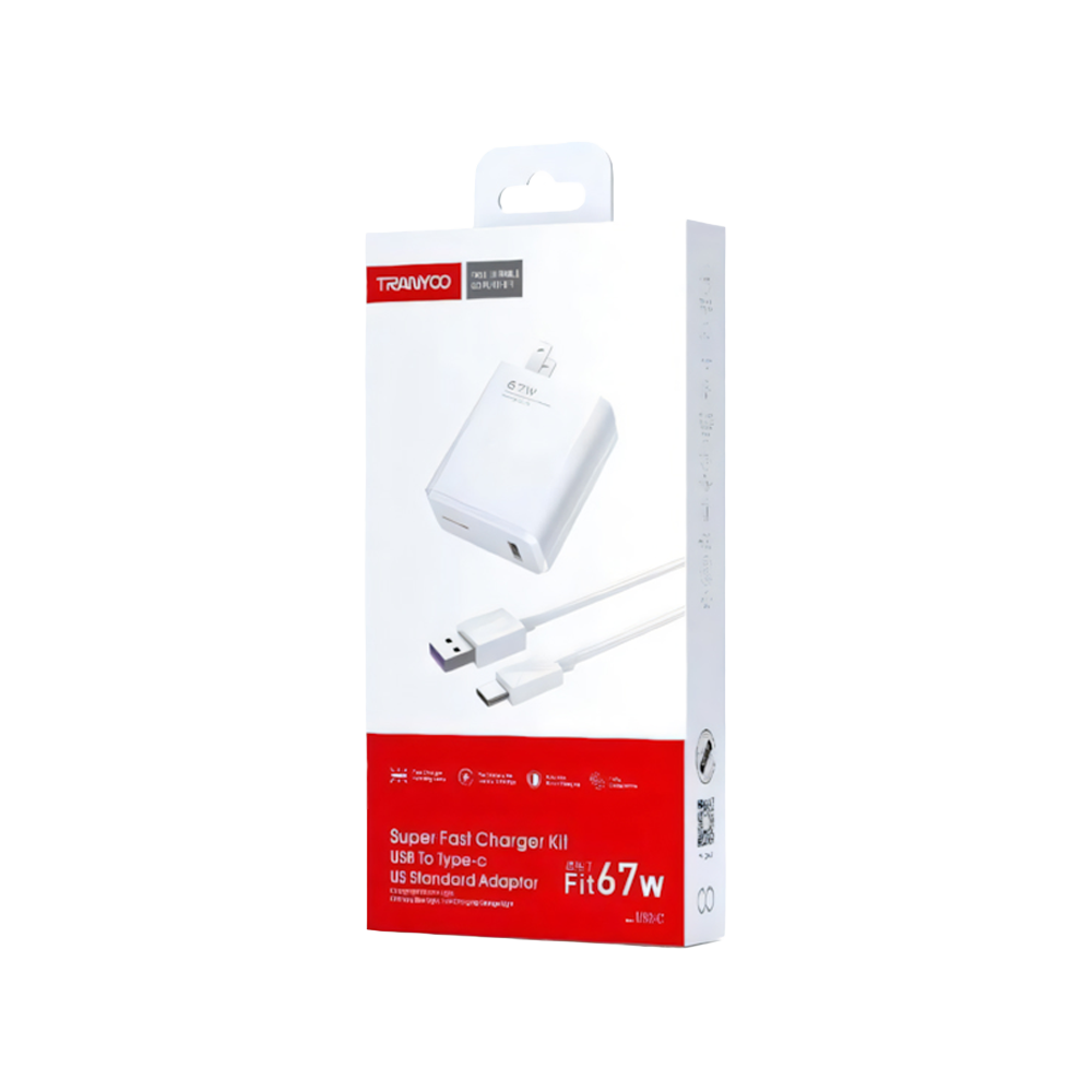 Cargador Super Rapido 67W Tipo C