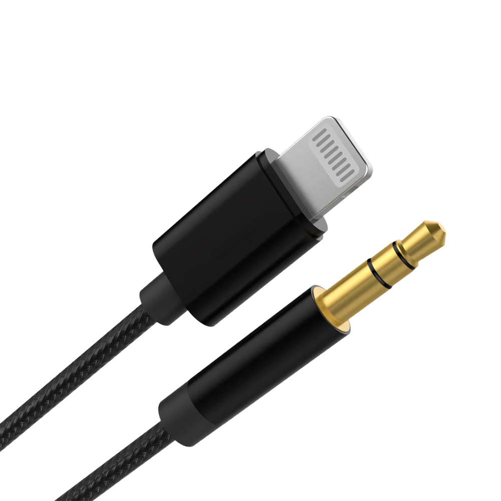 Cable de audio Lightning Jack 3.5mm 1.2Mts
