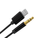 Cable de audio Lightning Jack 3.5mm 1.2Mts