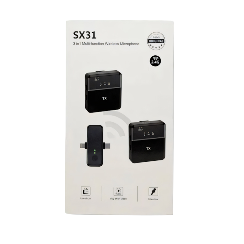 Microfono Lavalier Profesional SX31