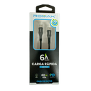 Cable 6A Tipo C-C 60w 1M 