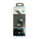 Cable 6A Tipo C-C 100w 1M