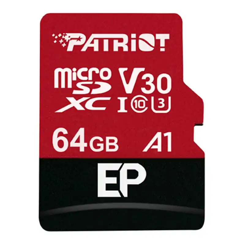 MEMORIA MICRO SD PATRIOT EP V30 A1 64GB