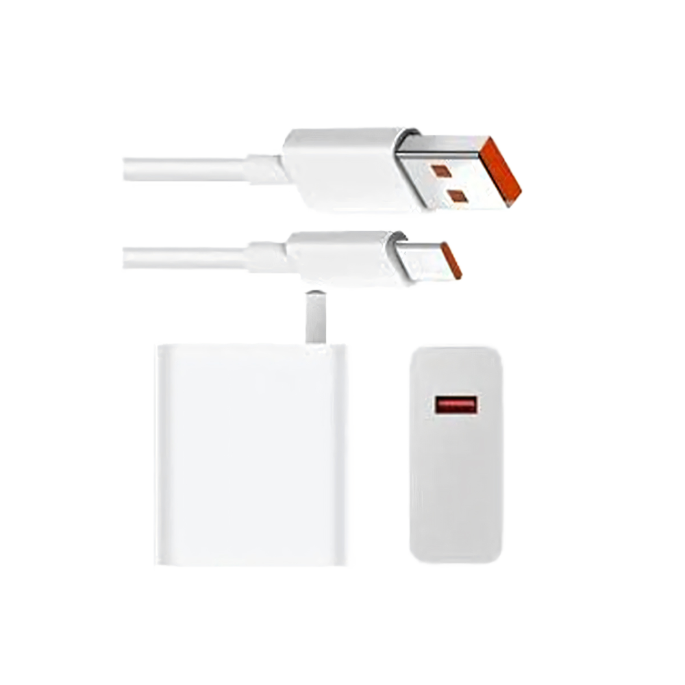 Cargador Super Rapido 67W Tipo C Blanco