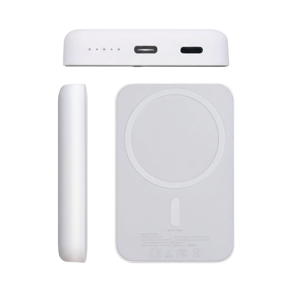 Power Bank 5000mah Magnético para Apple