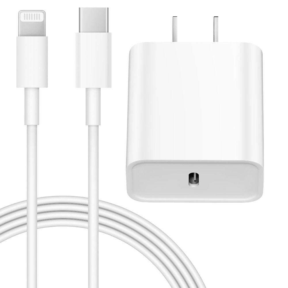 Cargador Para Apple De 20w + Cable USB-C 