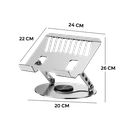 Soporte Plegable Laptop Tablet de 360°