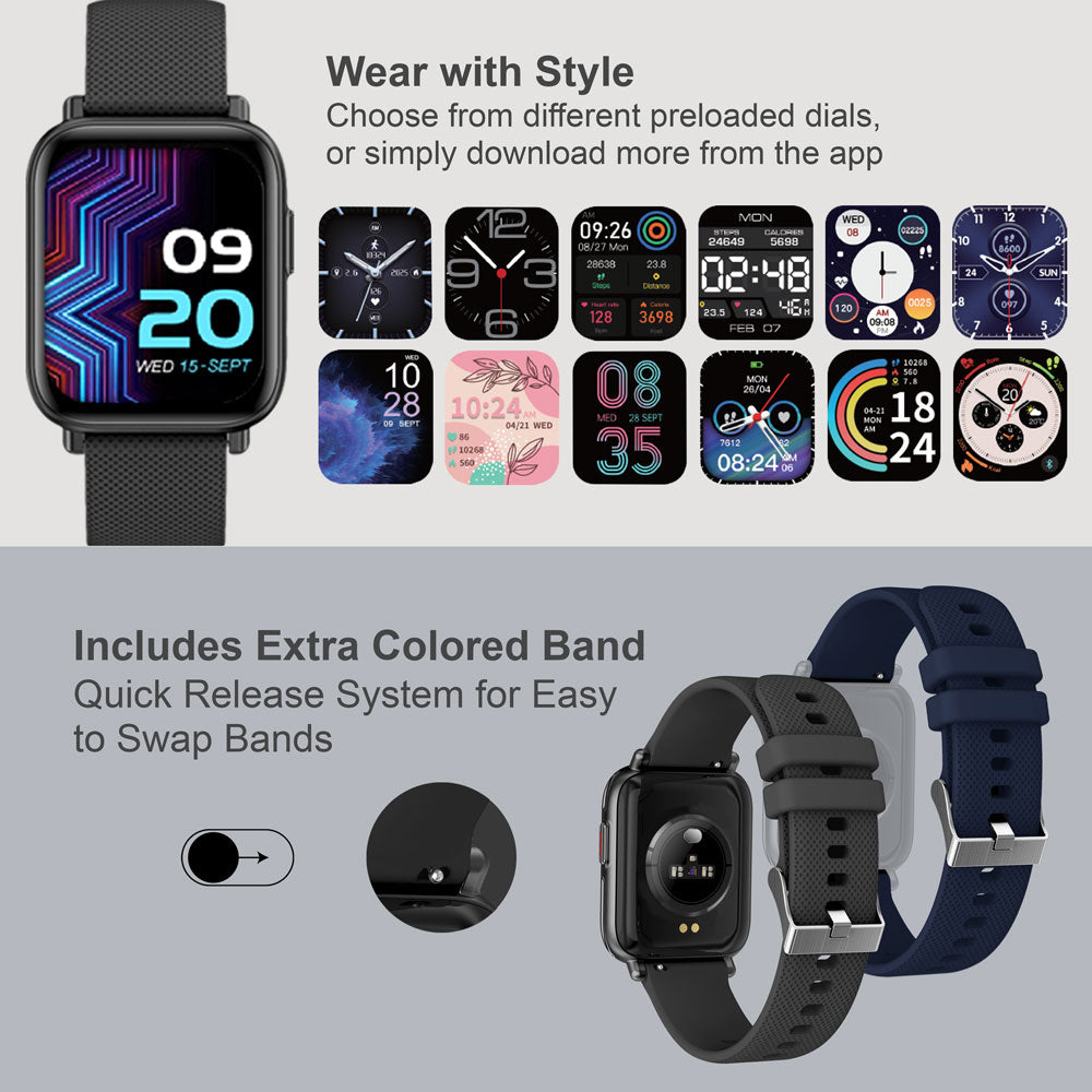 SMART WATCH ARGOM SKEIWATCH S50 NEGRO