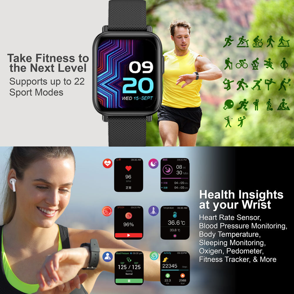 SMART WATCH ARGOM SKEIWATCH S50 NEGRO