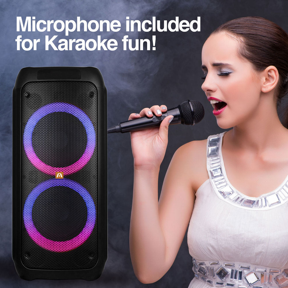 PARLANTE RAVE 80 CON LUZ LED TWS