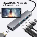 ADAPTADOR 5 EN 1 TIPO-C HUB ONEAXESS