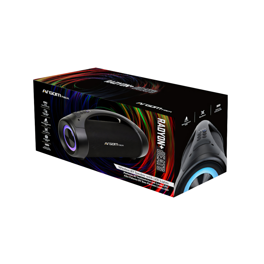 PARLANTE RADYON BEATS BT LED 3600 MAH