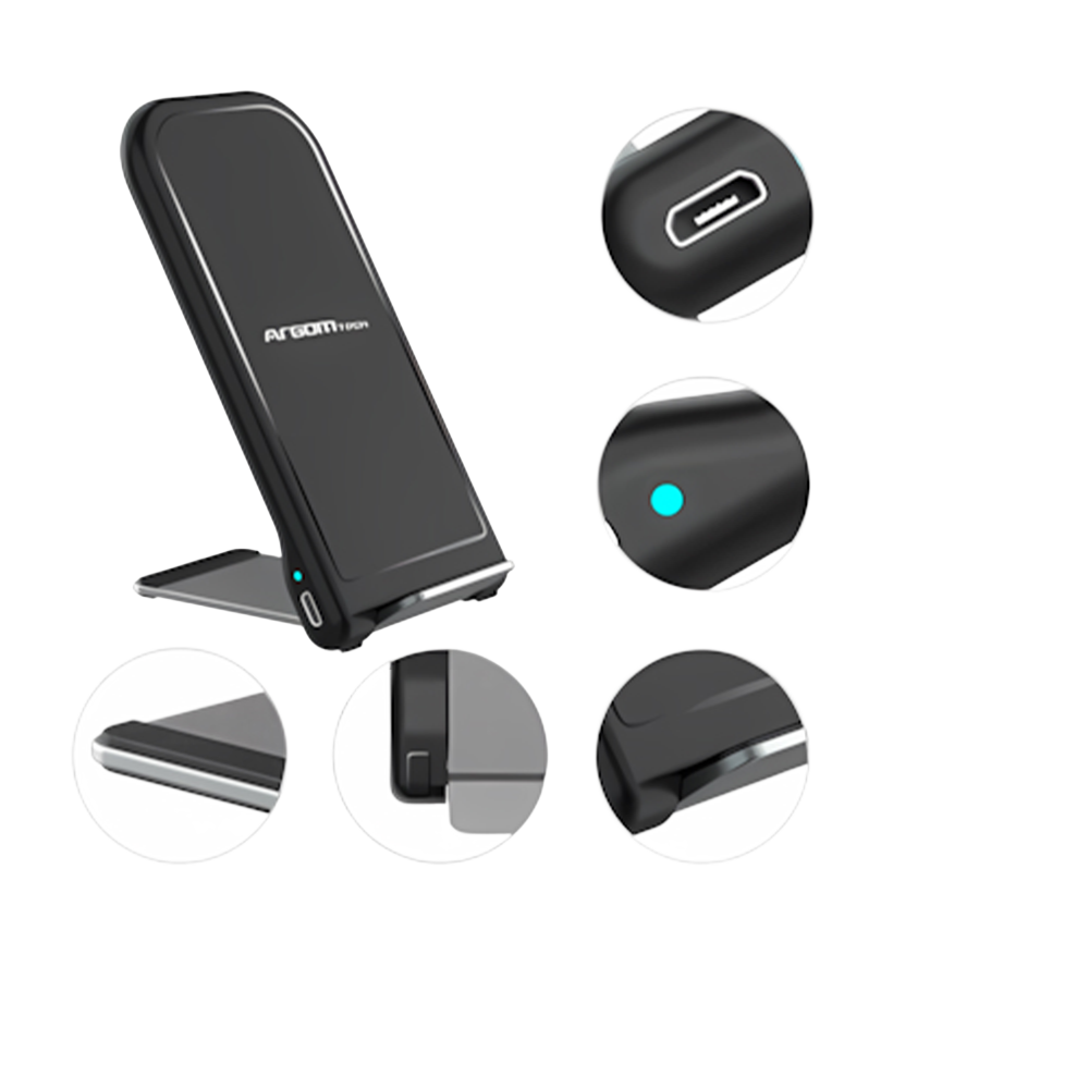 SOPORTE DE CARGA INALÁMBRICA RÁPIDA KINETIC S2