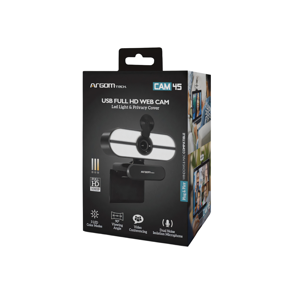 WEB CAM  CAM45 FULL HD 1080P 