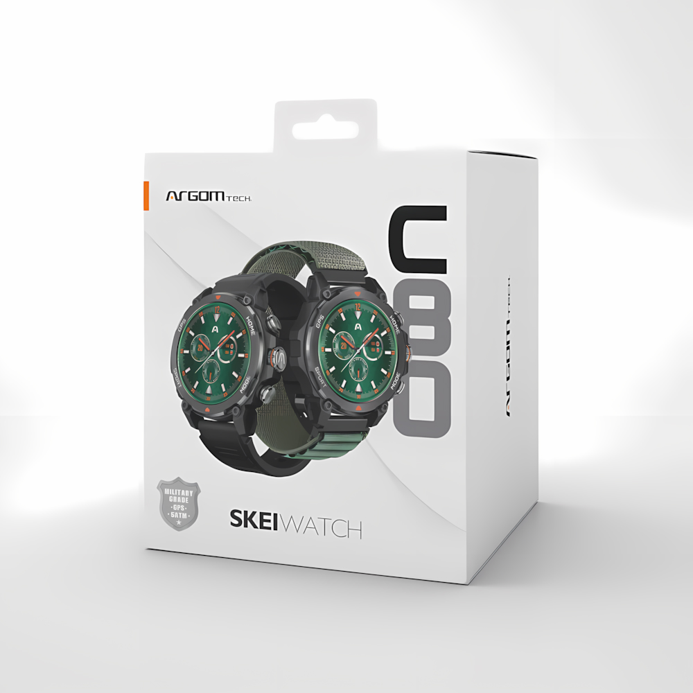 SMARTWATCH SKEIWATCH C80 NEGRO