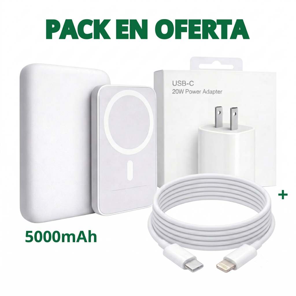 Pack Carga Rápida iPhone