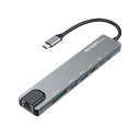 Adaptador 8 En 1 Tipo C Hub Oneaxess