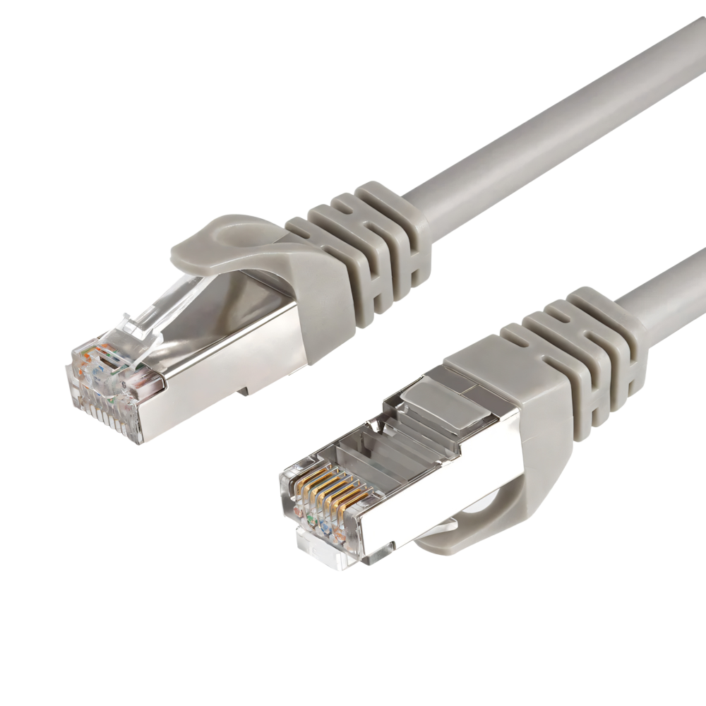Cable De Red Cat6 Gris 2M