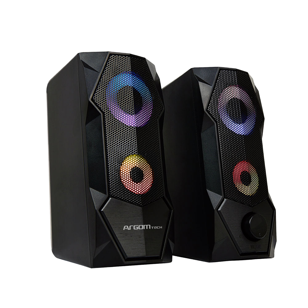 Parlante Gamer Combat Sp68 Estereo 2.0