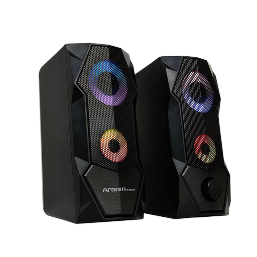 Parlante Gamer Combat Sp68 Estereo 2.0