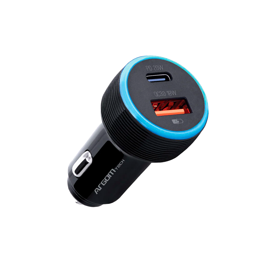 Cargador Dual Para Auto Tipo C - Usb Force C1 36W 