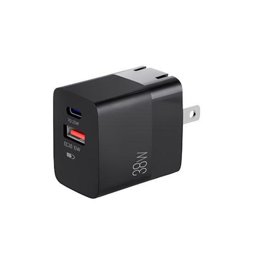 Cargador Dual Tipo C - Usb Volta P4 Plegable 38W