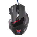 MOUSE GAMER COMBAT MS42 USB NEGRO