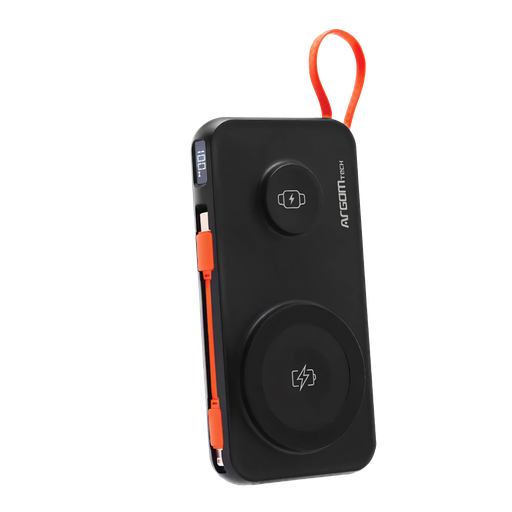 Batería Externa Magnética 3 En 1 St10 De 10 000 Mah