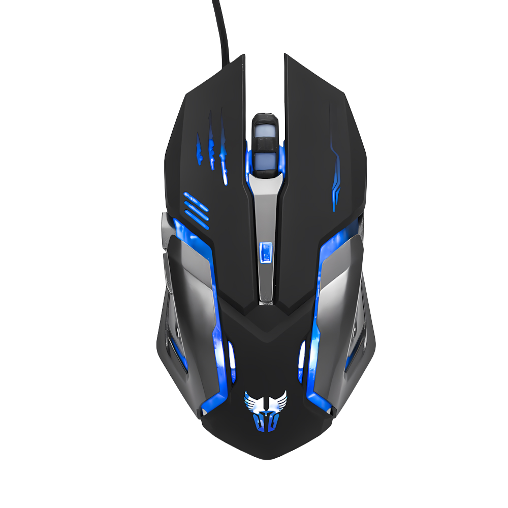MOUSE GAMER COMBAT MS40 USB 6 BOTONES
