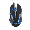 MOUSE GAMER COMBAT MS40 USB 6 BOTONES