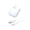 Cargador Super Rapido 67W Tipo C Blanco