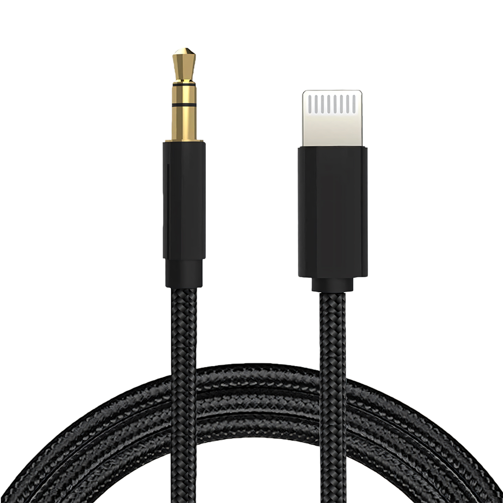 Cable de audio Lightning Jack 3.5mm 1.2Mts