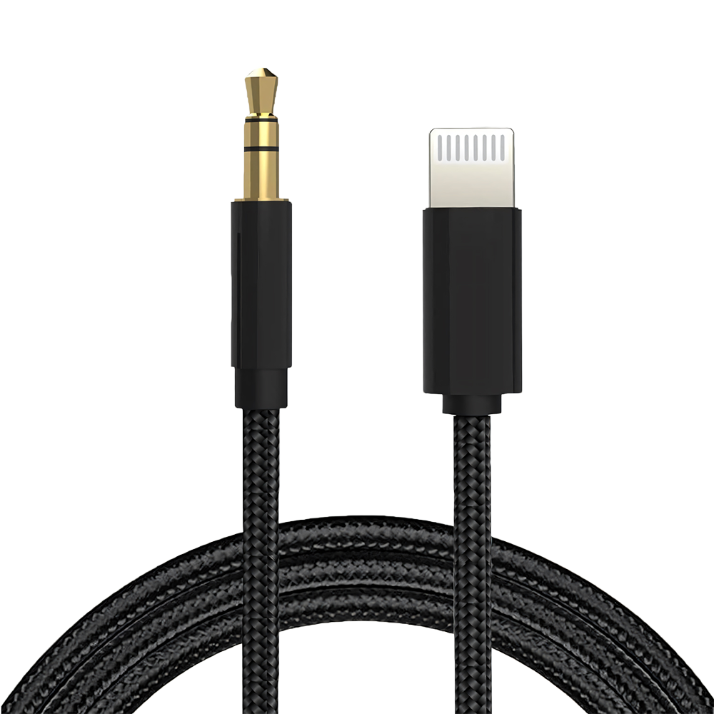 Cable de audio Lightning Jack 3.5mm 1.2Mts