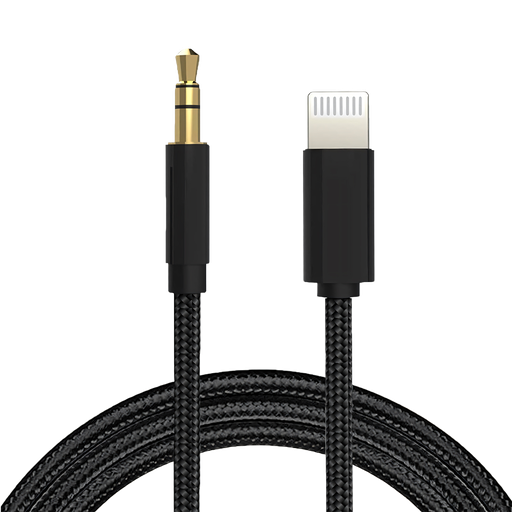 Cable de audio Lightning Jack 3.5mm 1.2Mts
