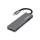 Adaptador 5 En 1 Tipo C Hub Oneaxess