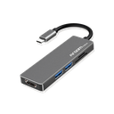 Adaptador 5 En 1 Tipo C Hub Oneaxess