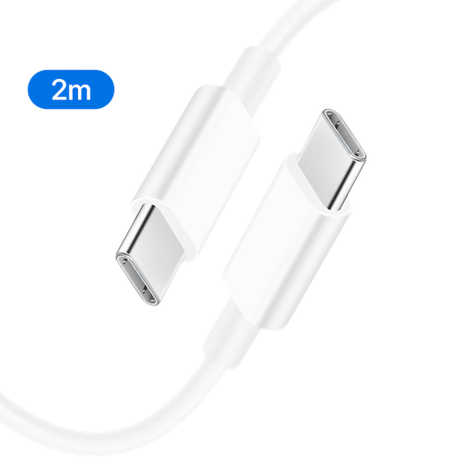 Cable 100W Para Apple 2M Blanco
