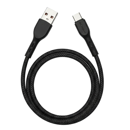 Cable 6A Tipo USB-A a USB-C 66w 1 Mts