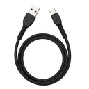Cable 6A Tipo USB-A a USB-C 66w 1 Mts 